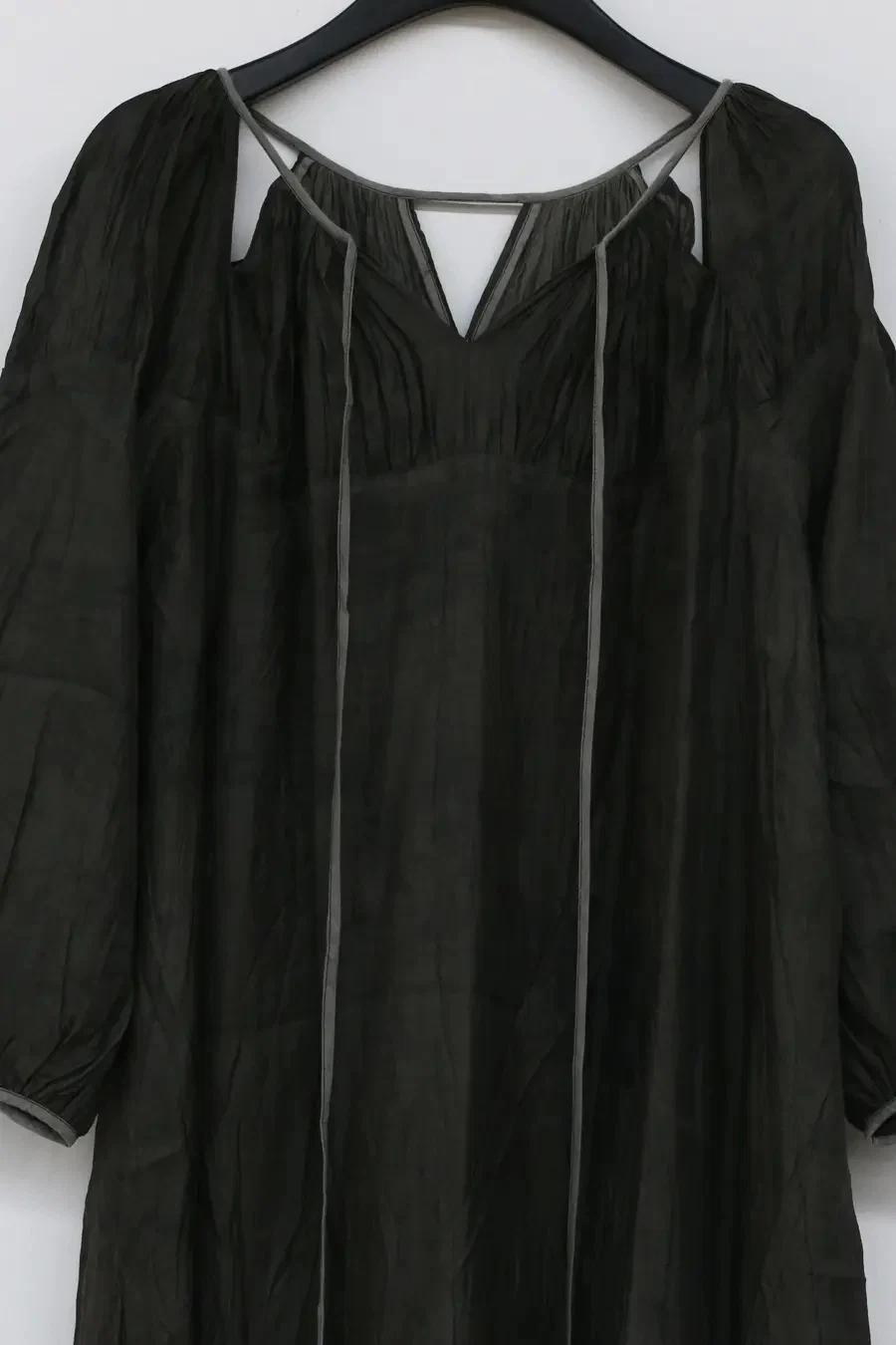 MUTEDANCE lace-up silk dress MD21FW50 PM17 - Image 7
