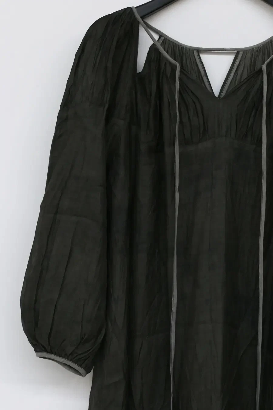 MUTEDANCE lace-up silk dress MD21FW50 PM17 - Image 8