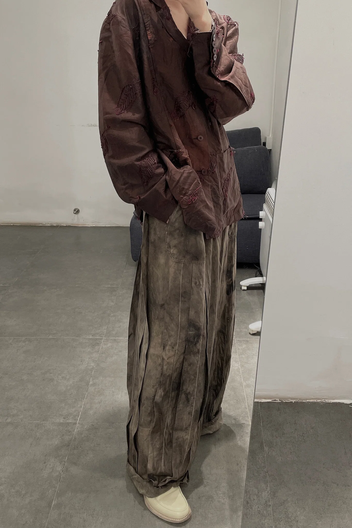 MUTEDANCE layered printed trousers MD21SS48 - Image 8