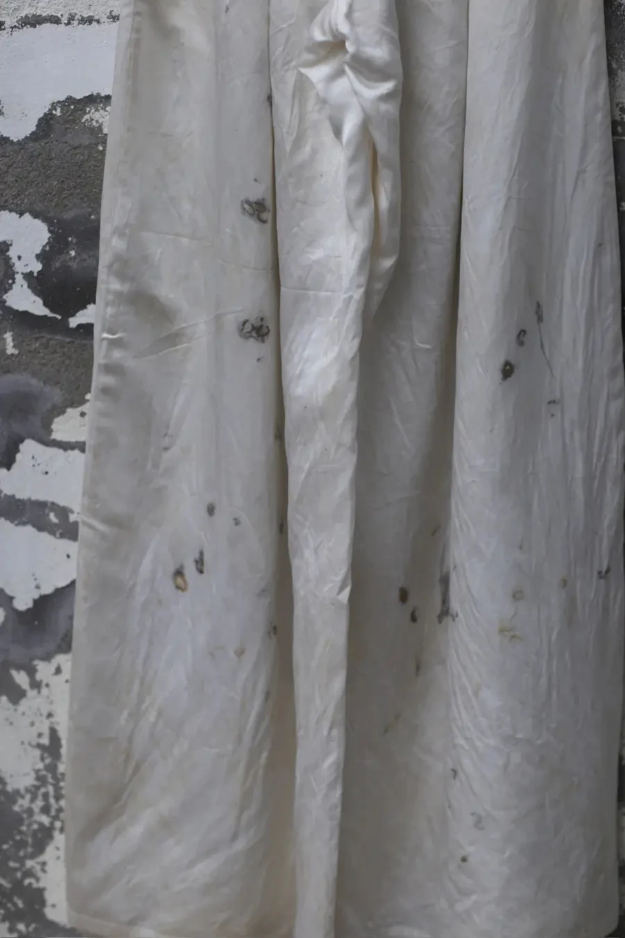 Mutedance 24 Spring/Summer Silk Elastic Waist Loose Pants MD-MD24SS10-HUIBAI hoary PM114 - Image 3