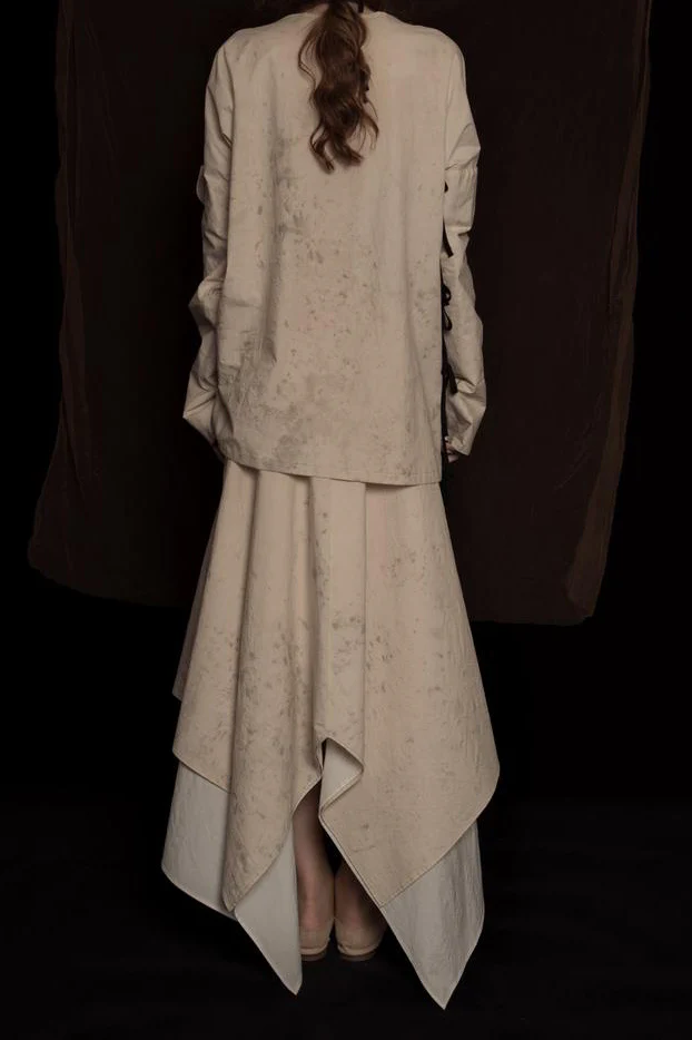 MUTEDANCE MD20SS-KAL06 Drawstring dyed top - Image 4