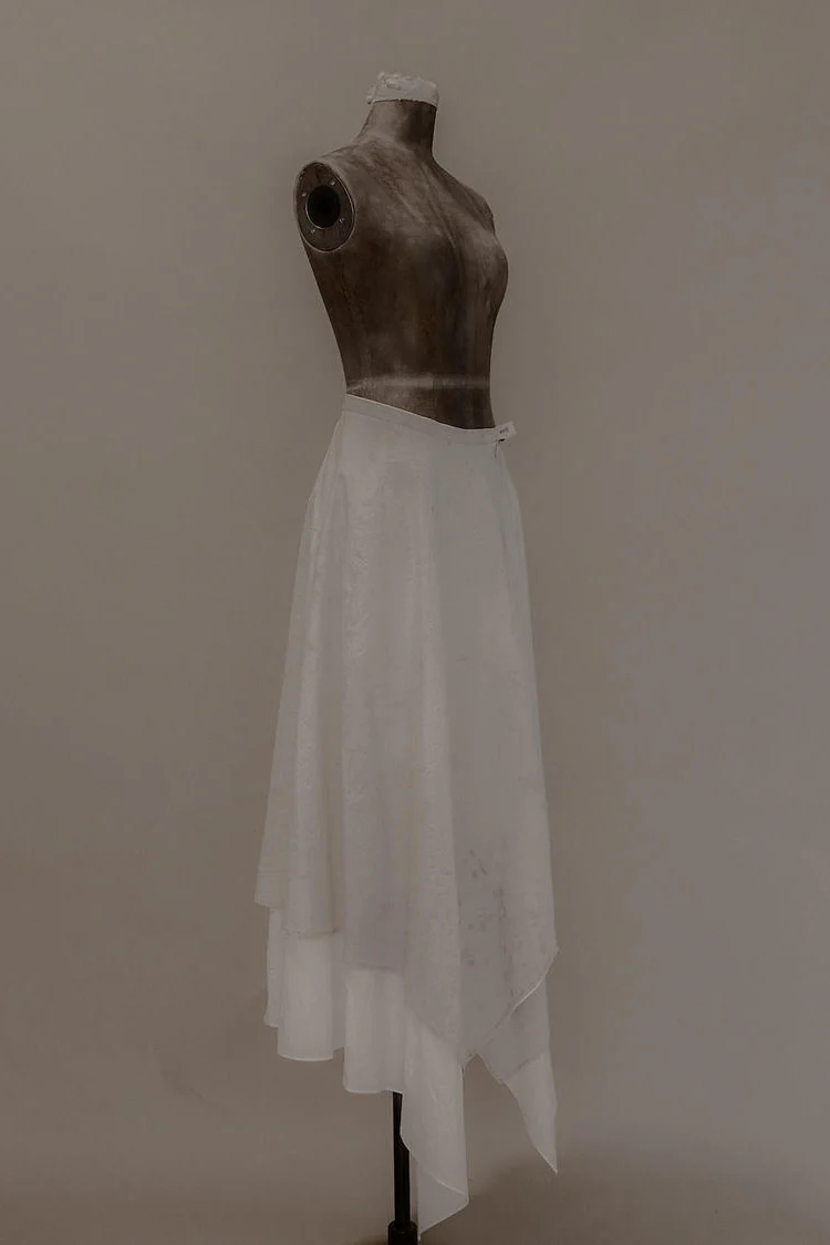 MUTEDANCE MD20SS-KAL07 Dyed double-layer skirt - Image 5