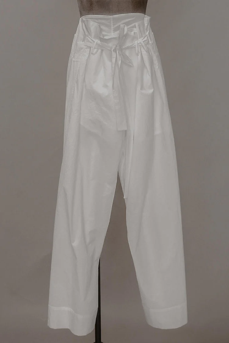 MUTEDANCE MD20SS-PRC28 high-waist drawstring trousers - Image 4