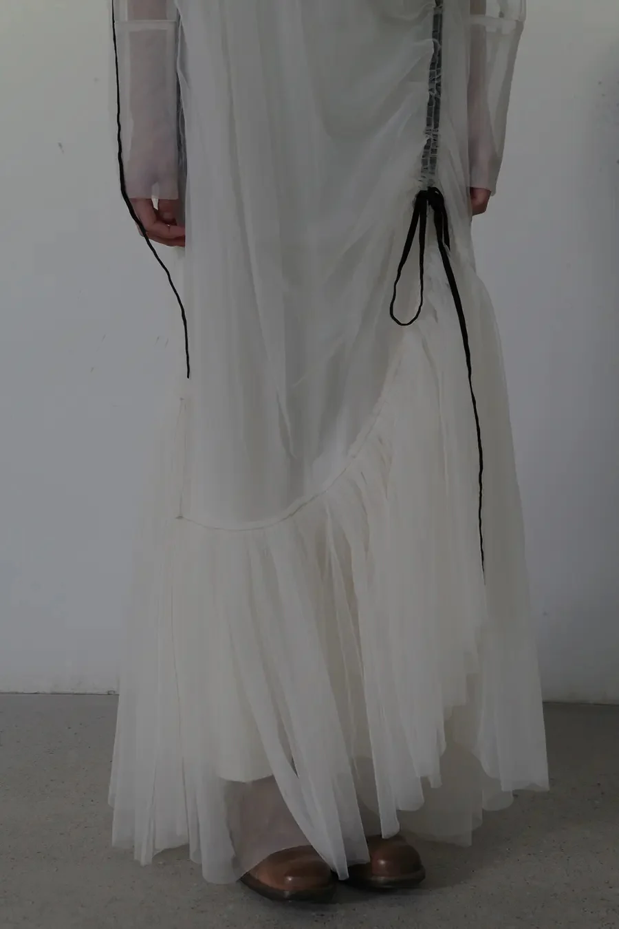 MUTEDANCE MD20SS-PRC59 Drawstring veil dress - Image 5