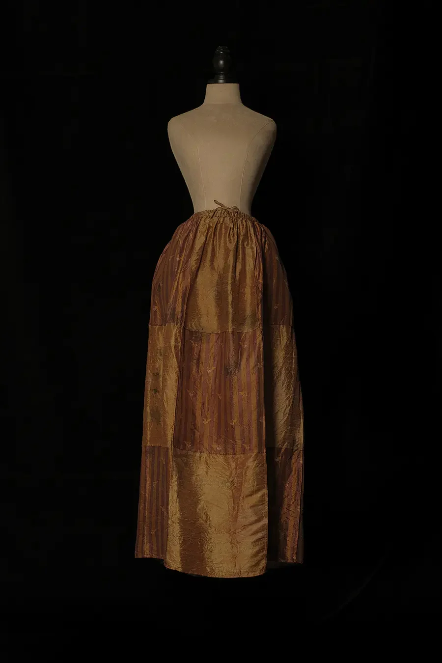 Mutedance 24 Spring/Summer Spliced Skirt MD-MD24SS91-JIUJIN Old Gold PM126 - Image 5