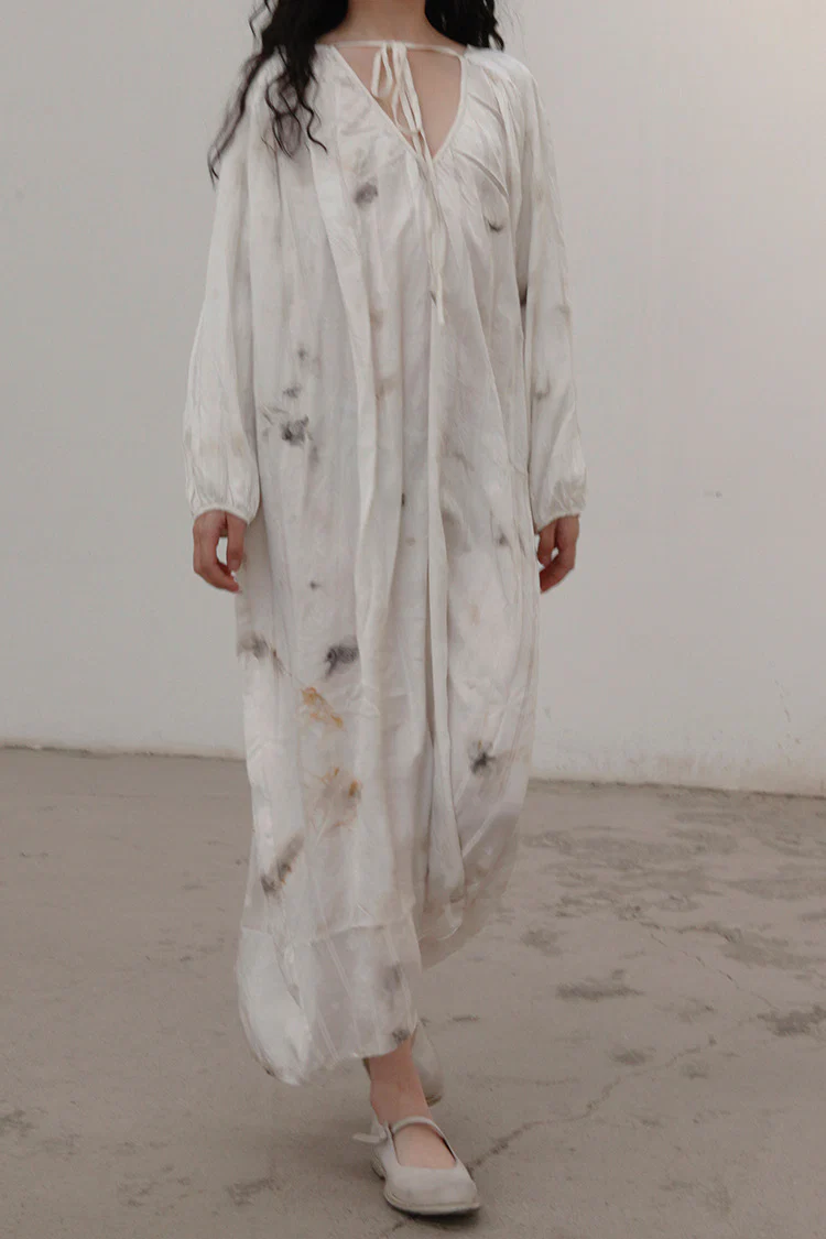 MUTEDANCE Silk Flower Dye Dress MD21FW10 PM18 - Image 2