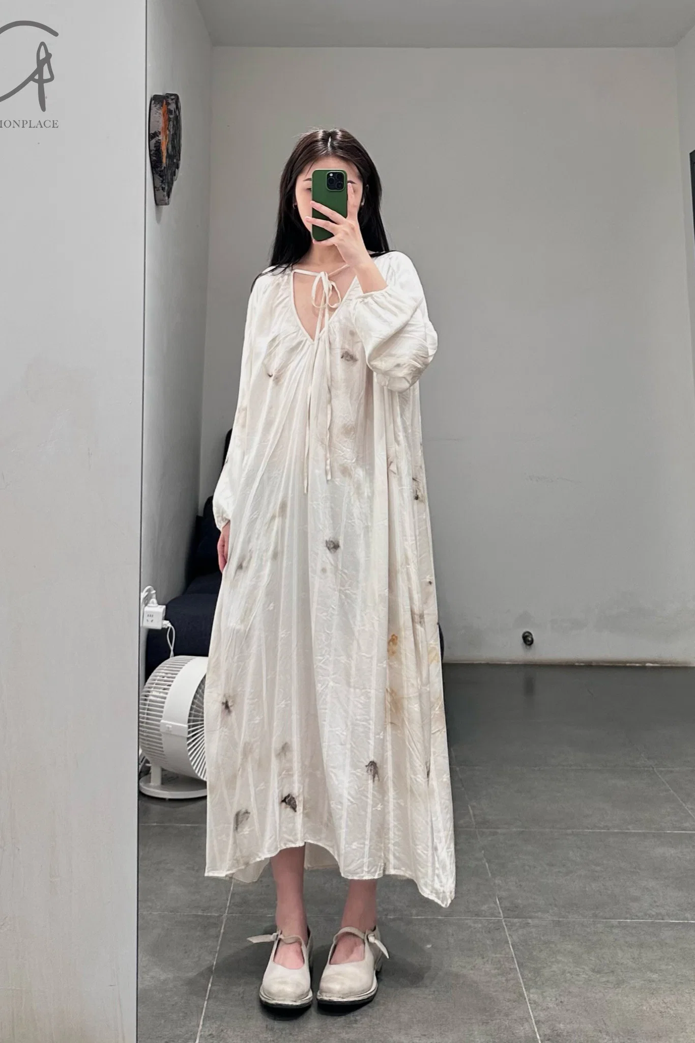 MUTEDANCE Silk Flower Dye Dress MD21FW10 PM18 - Image 23