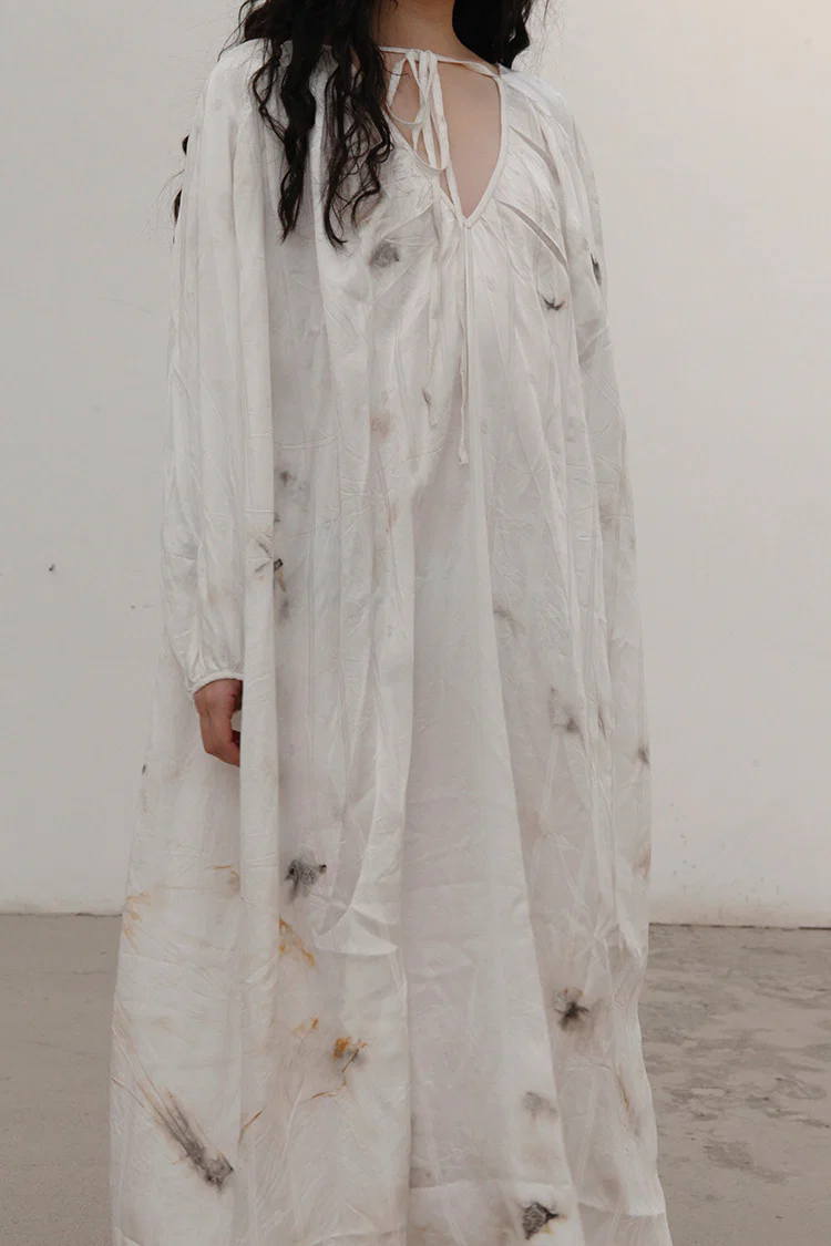 MUTEDANCE Silk Flower Dye Dress MD21FW10 PM18 - Image 3