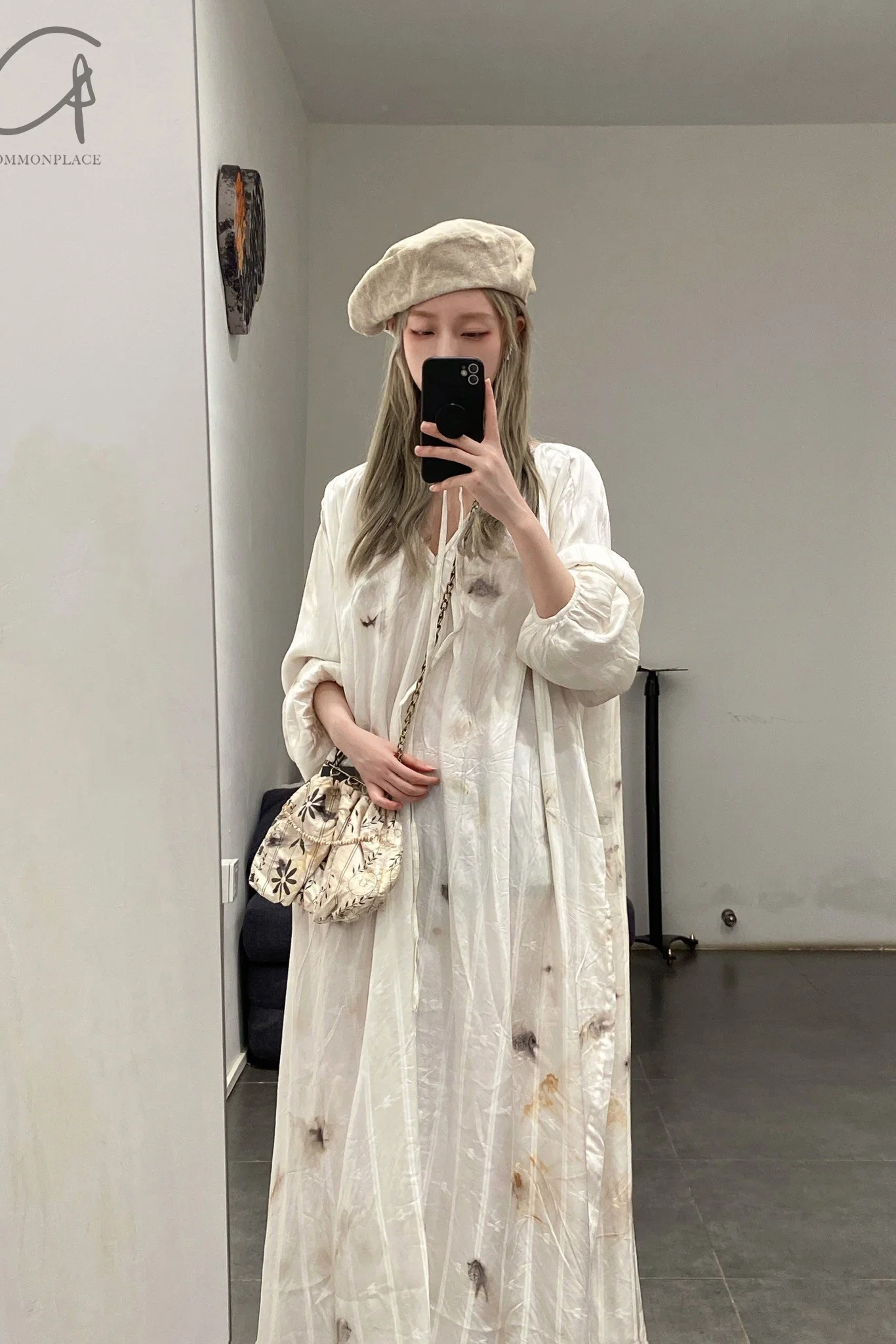 MUTEDANCE Silk Flower Dye Dress MD21FW10 PM18 - Image 7