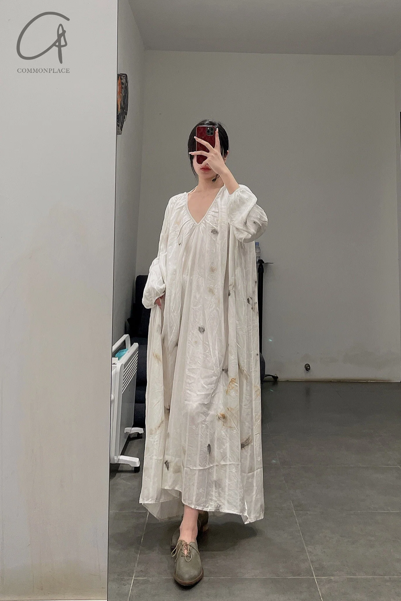 MUTEDANCE Silk Flower Dye Dress MD21FW10 PM18 - Image 9