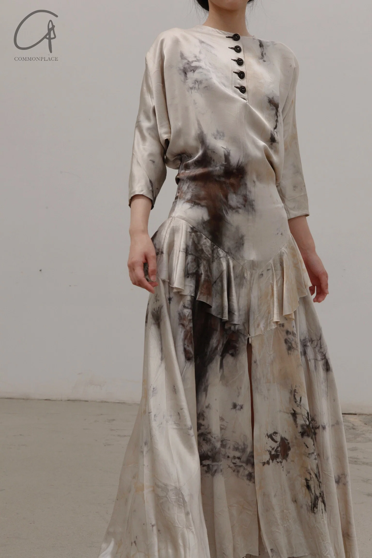 MUTEDANCE silk panel dress MD22SS03 PM42 - Image 2