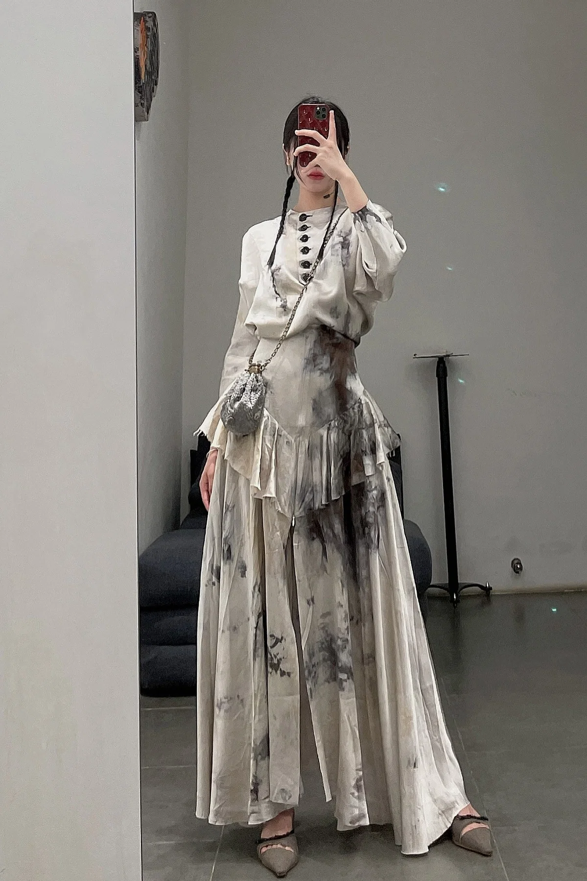 MUTEDANCE silk panel dress MD22SS03 PM42 - Image 20