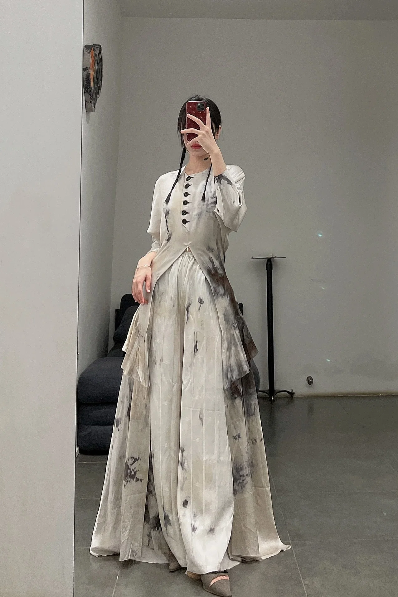 MUTEDANCE silk panel dress MD22SS03 PM42 - Image 21