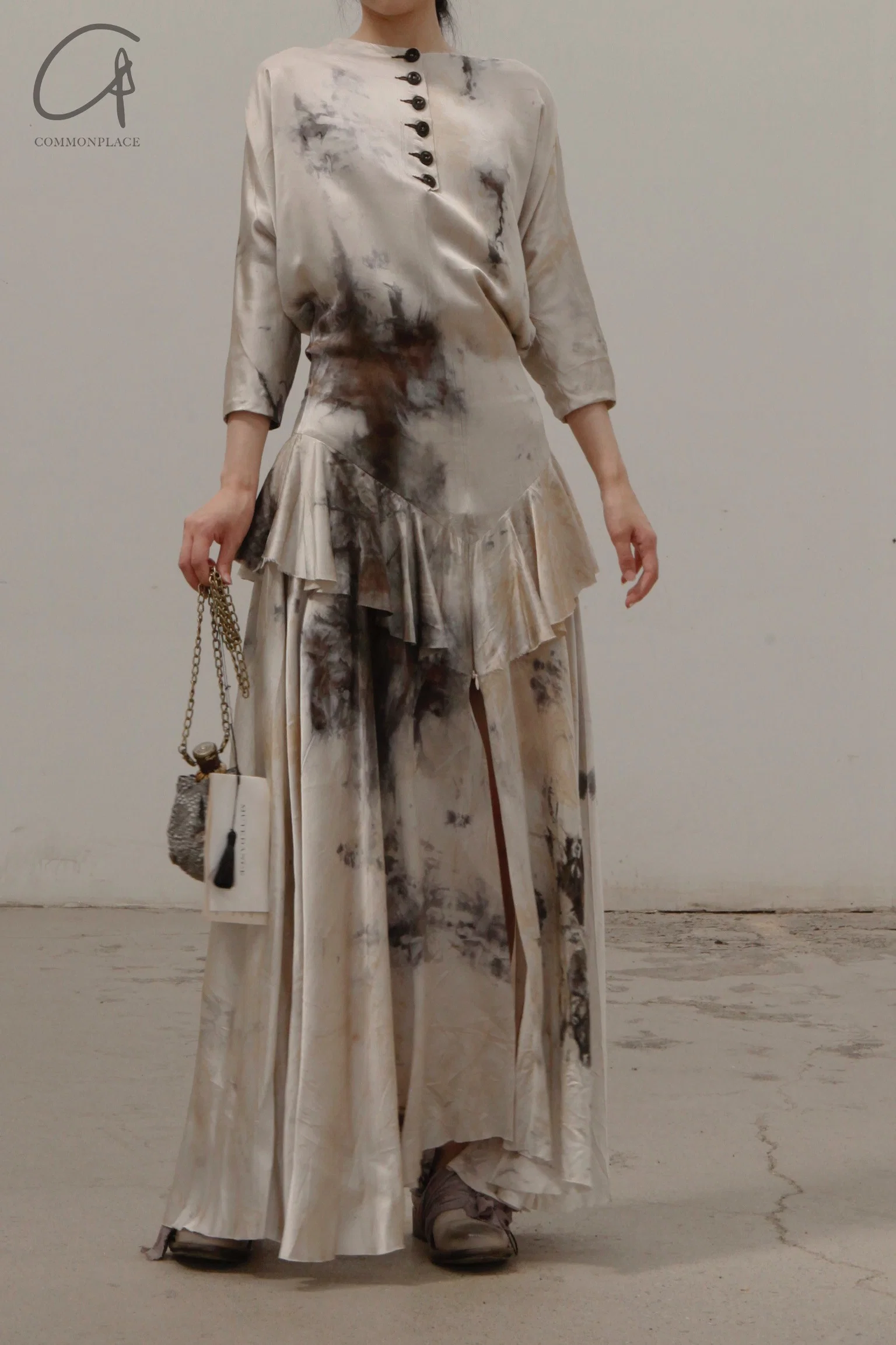 MUTEDANCE silk panel dress MD22SS03 PM42 - Image 3