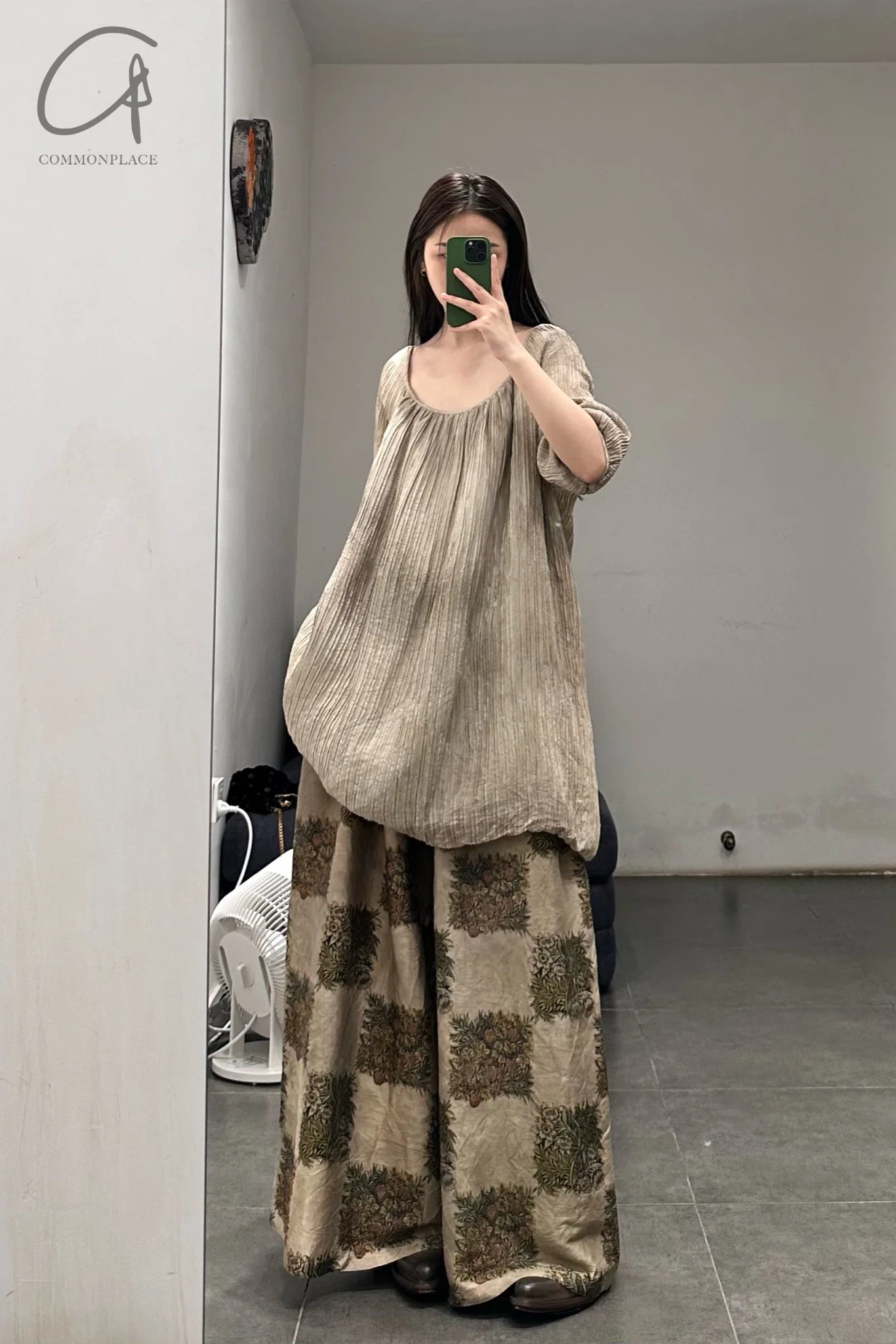 MUTEDANCE Silk Pleated Top MD21FW14 - Image 19