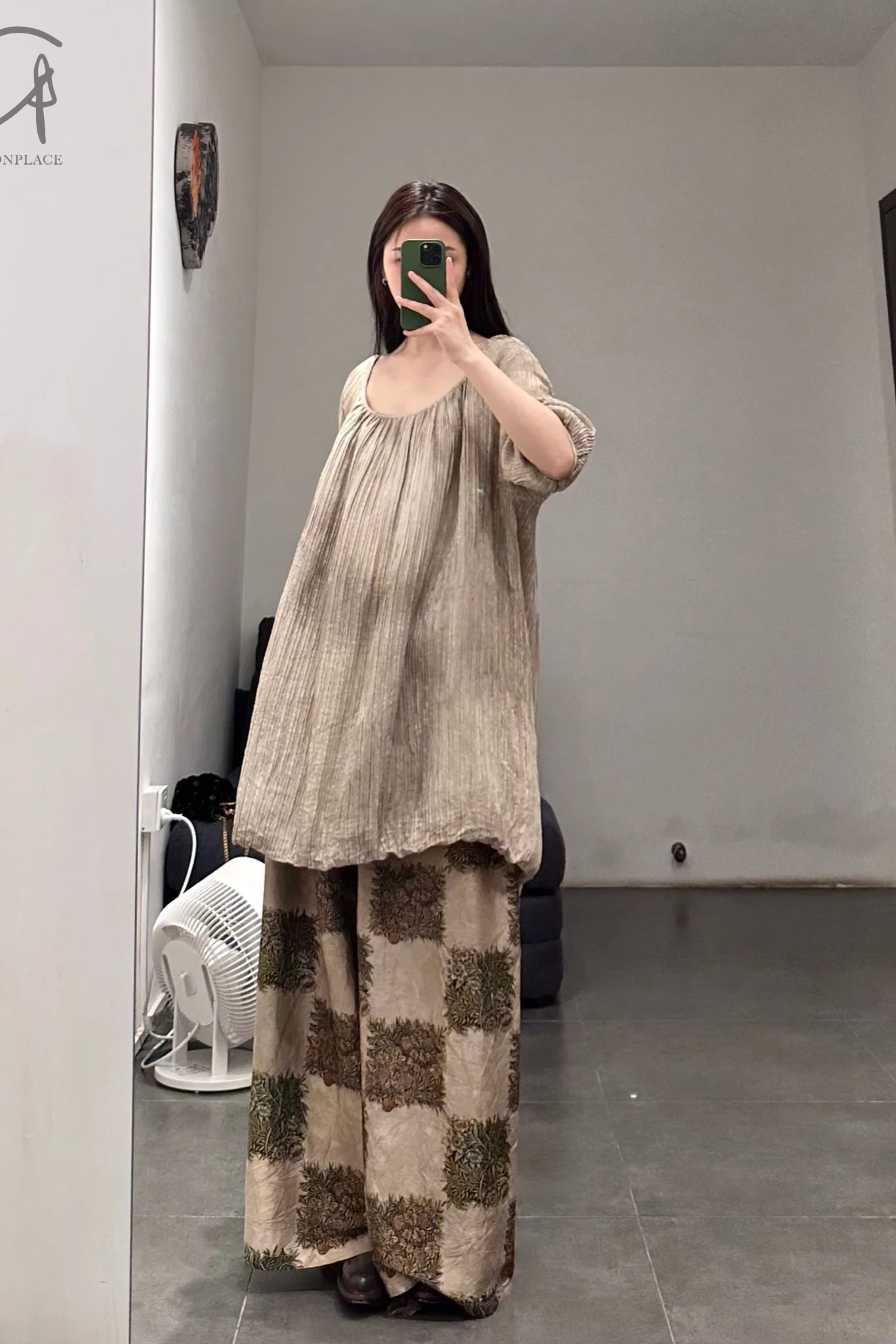 MUTEDANCE Silk Pleated Top MD21FW14 - Image 20