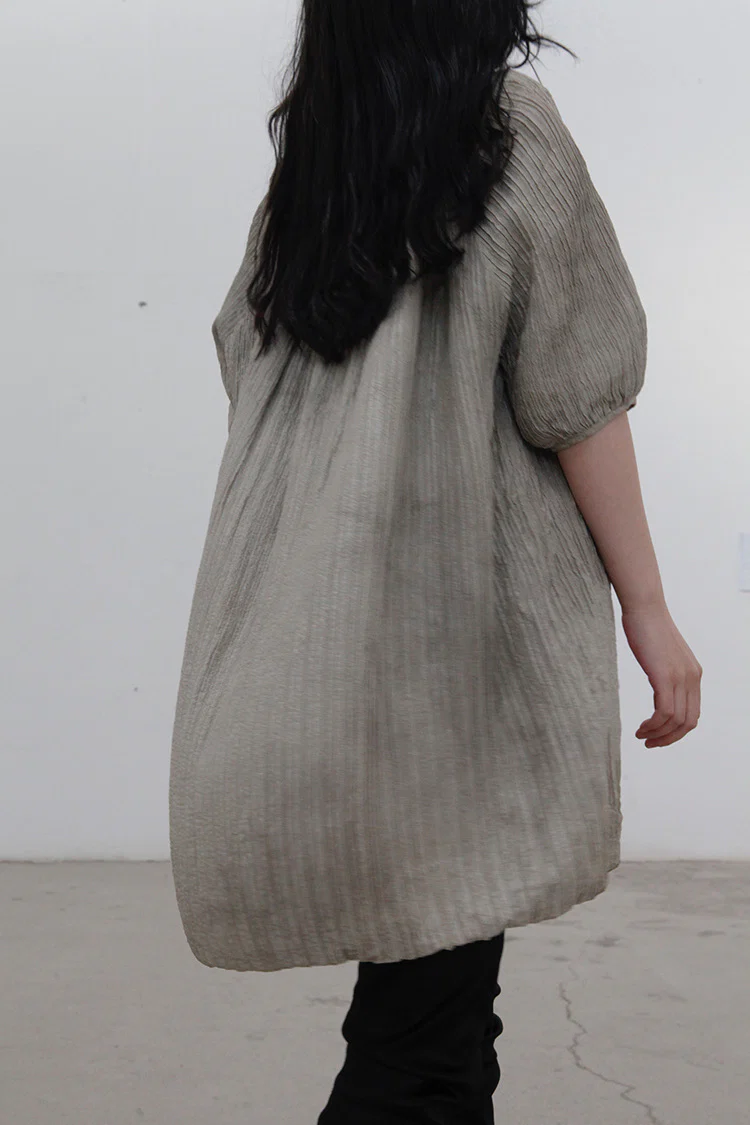 MUTEDANCE Silk Pleated Top MD21FW14 - Image 7