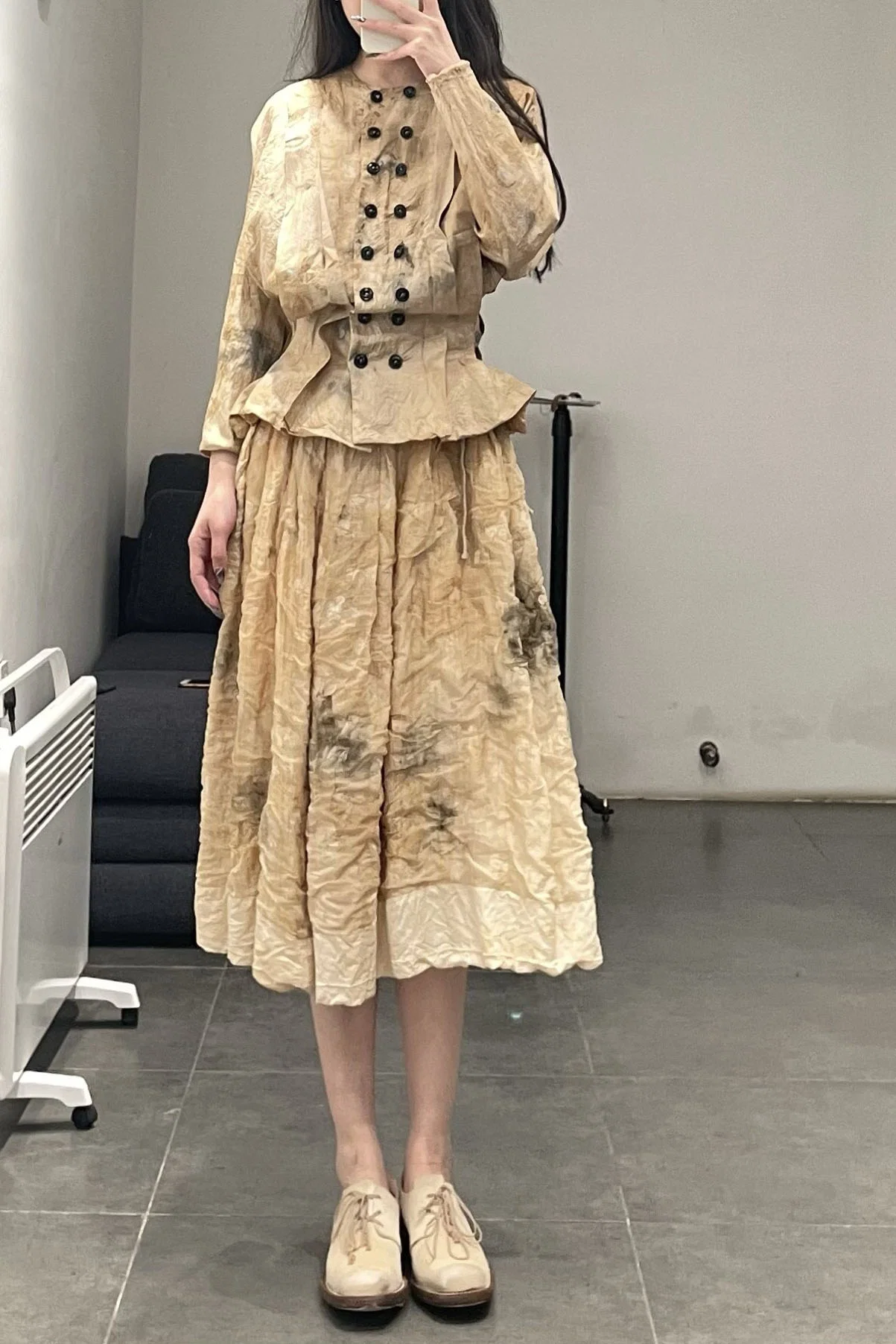 MUTEDANCE silk skirt MD20FW26 - Image 7