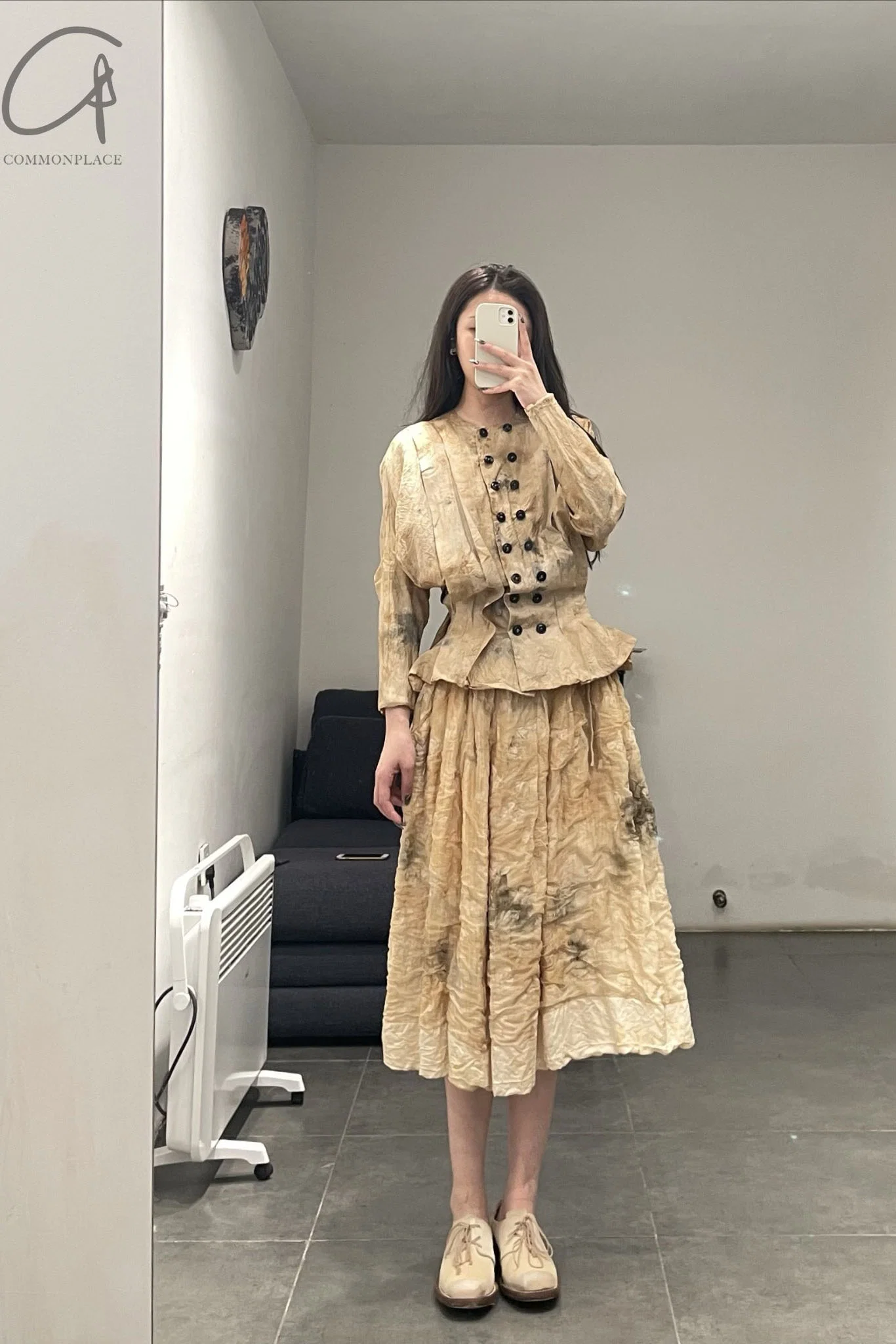 MUTEDANCE silk skirt MD20FW26 - Image 9