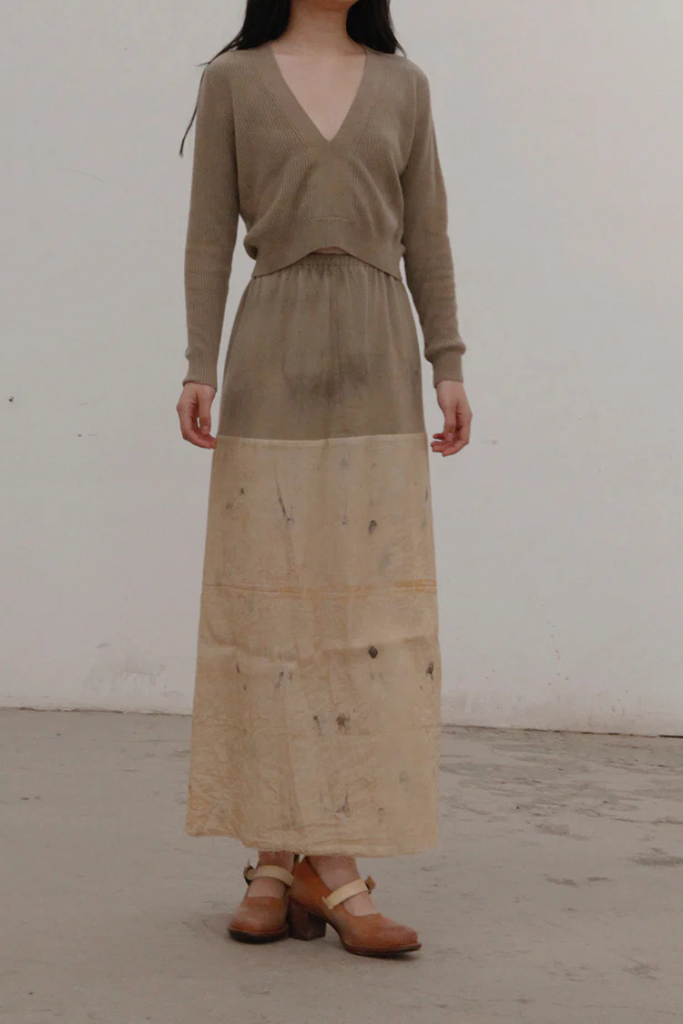 MUTEDANCE V-neck cashmere sweater MD21FW53 - Image 4