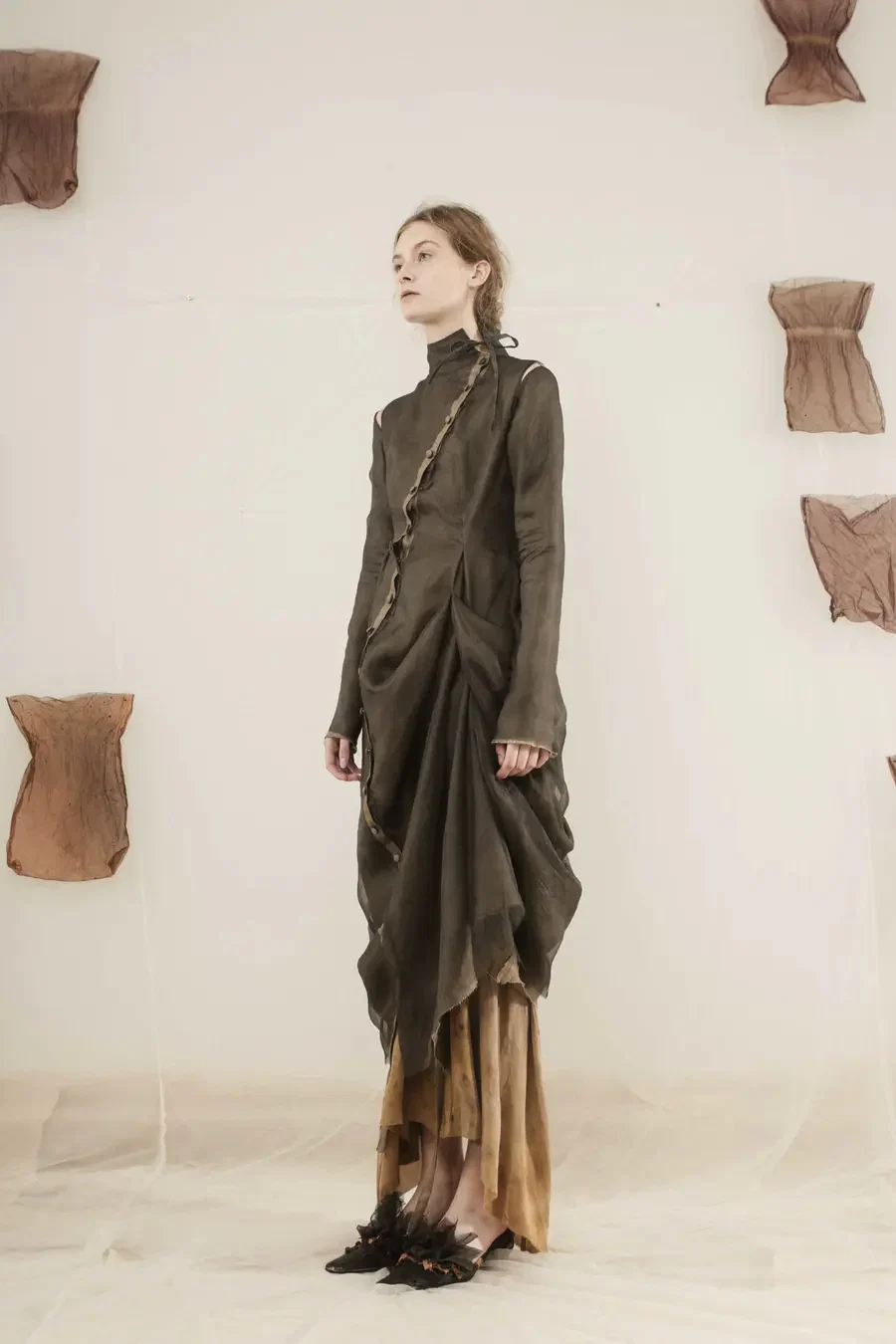 MUTEDANCE (vegetable gray dress) MD19SS09 - Image 4