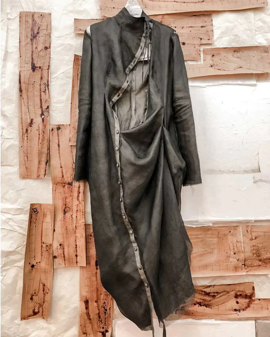 MUTEDANCE (vegetable gray dress) MD19SS09 - Image 5