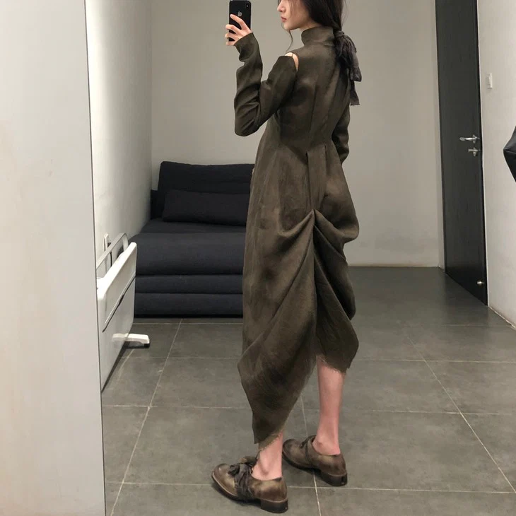 MUTEDANCE (vegetable gray dress) MD19SS09 - Image 7