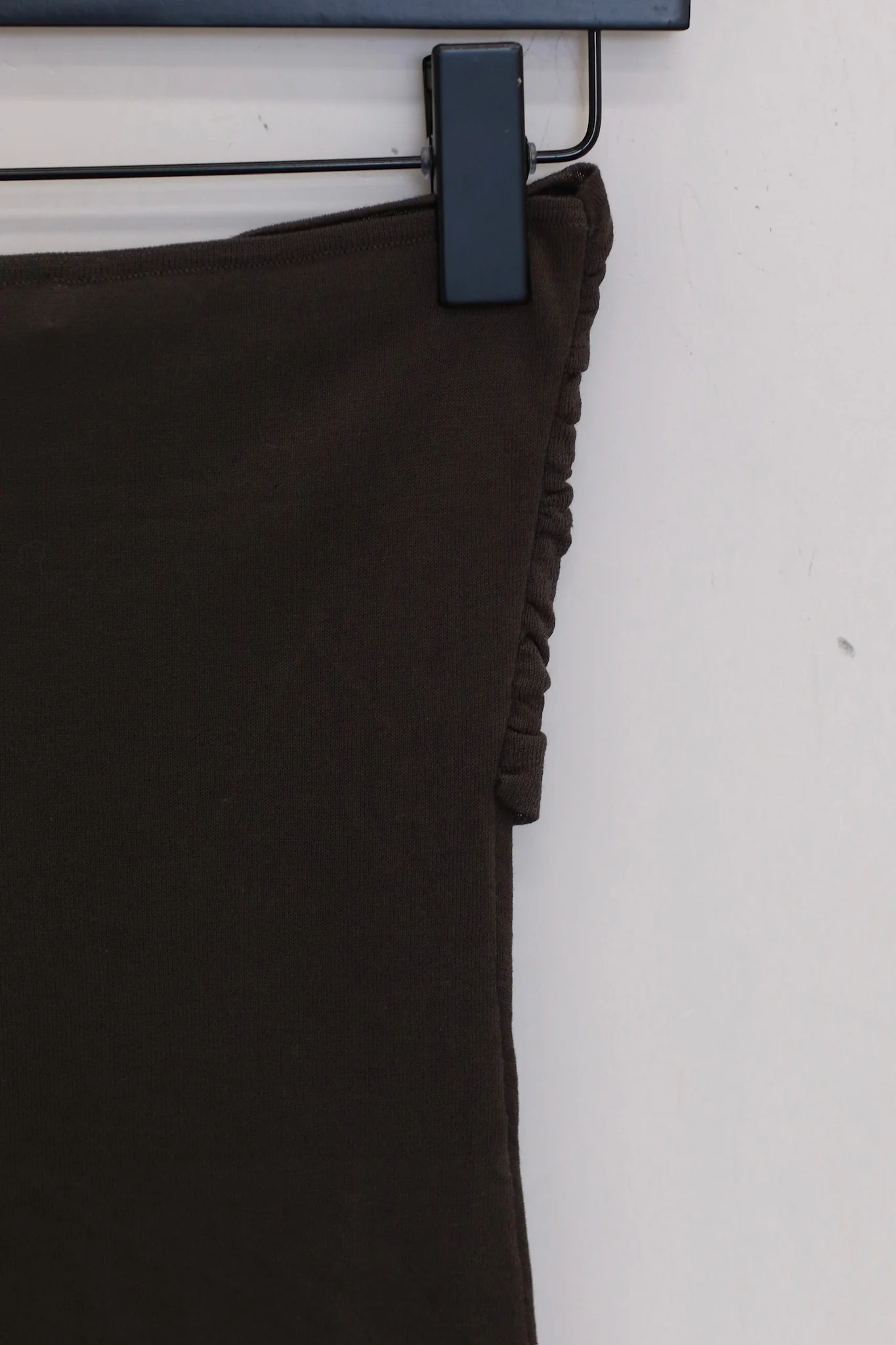 NAN KNITS 25 Spring/Summer Pleated Tube Top NAN-N25SSCAM08-HUI NAN-N25SSCAM08-HUI Gray - Image 2