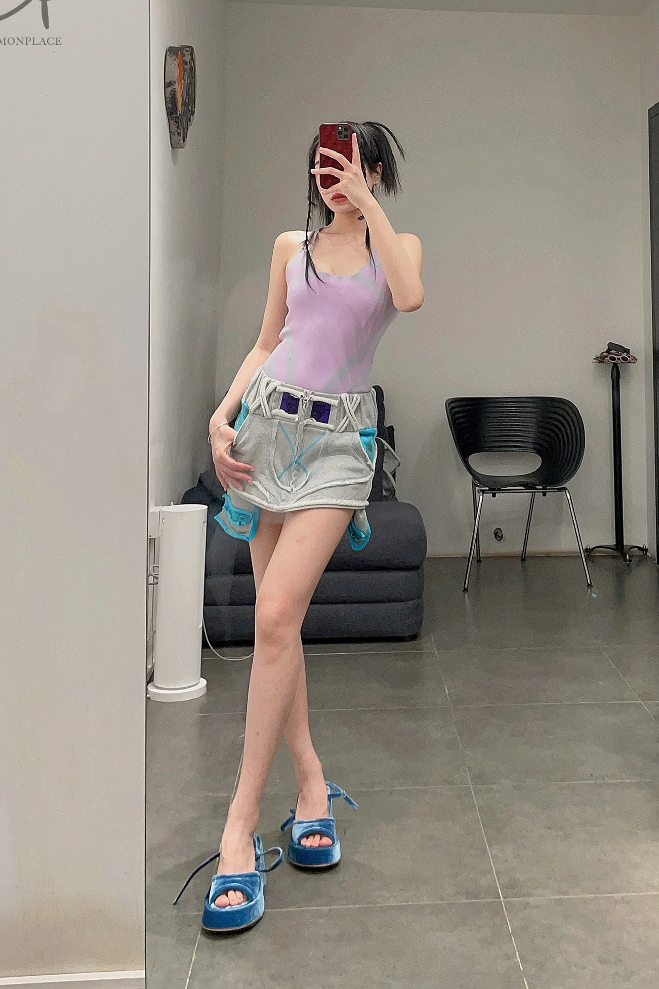 NAN KNITS gradient camisole 22051722 light purple - Image 19