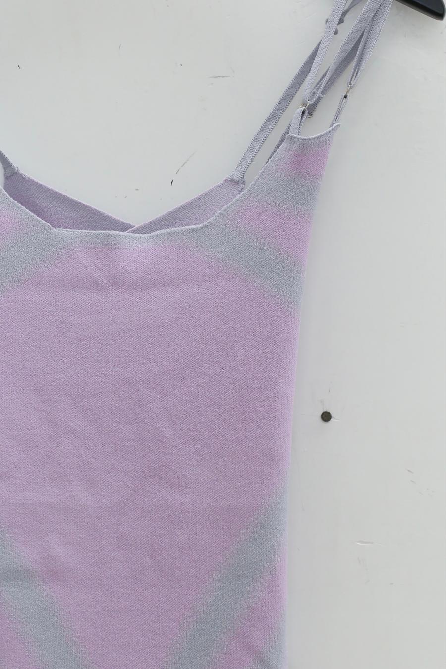 NAN KNITS gradient camisole 22051722 light purple - Image 7