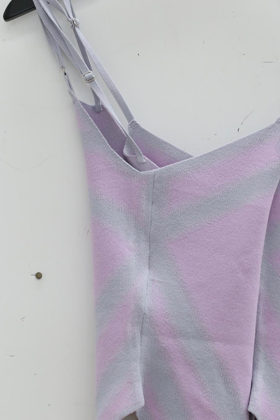 NAN KNITS gradient camisole 22051722 light purple - Image 8