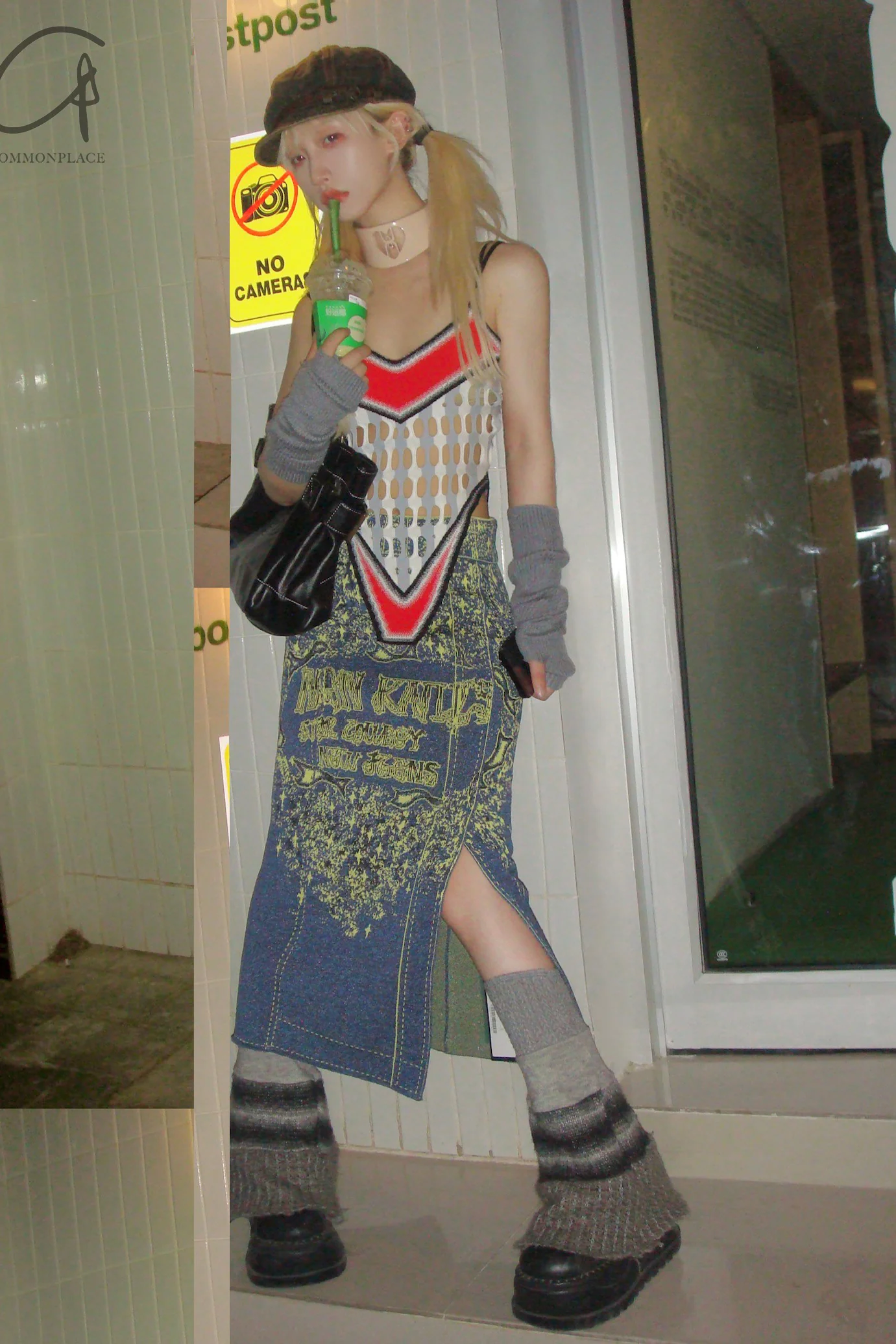 NAN KNITS Gradient Eyelet Sling NAN-22051730-HUIBAI Off-White - Image 15