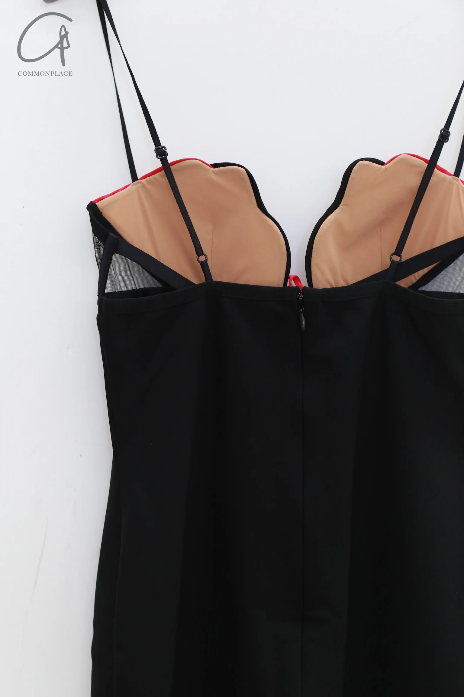 Nensi Dojaka Cutout Mini Dress Albania ND-NDSS24DR189-HSH Black/Fuchsia - Image 3
