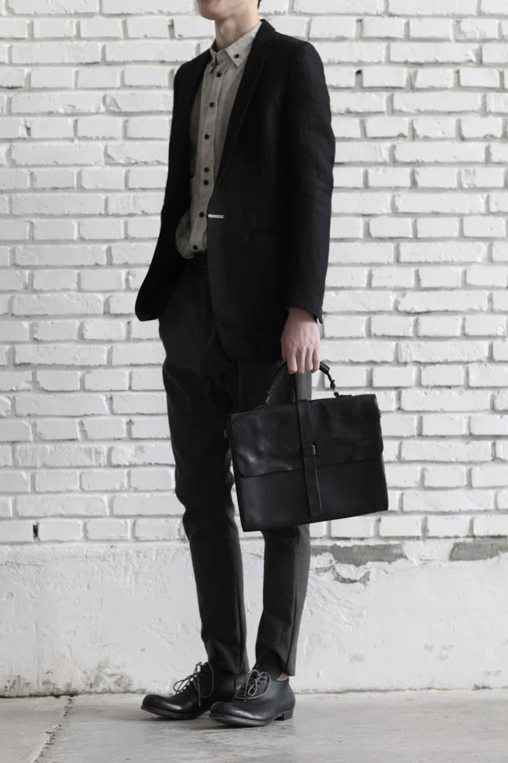 Nude (blazer-black) NH-1184 JACKET MEN - Image 3