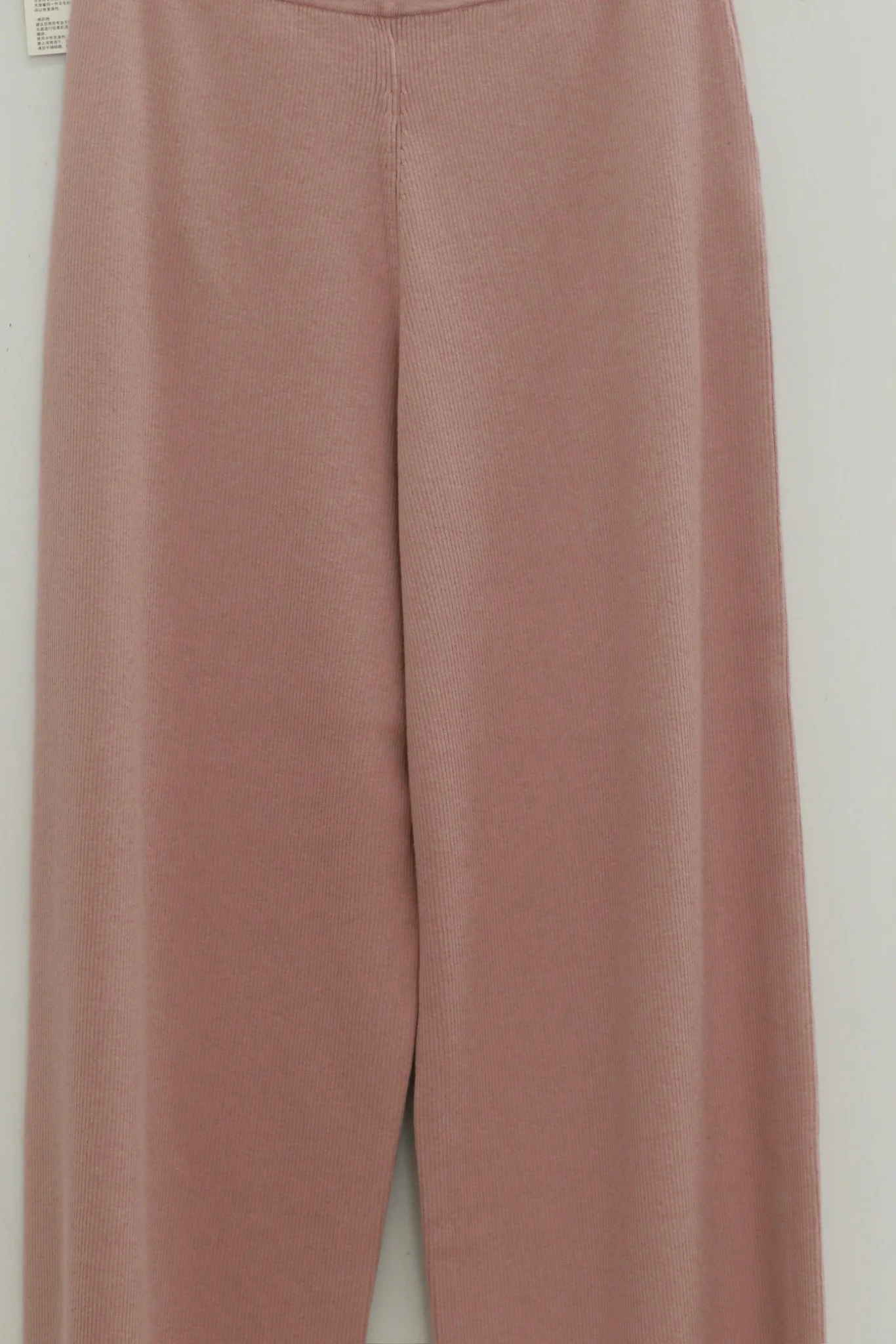 o cloche code 25 Autumn/Winter Cotton Cashmere Button-Up Knit Trousers Women's OCC-OH01P877-HF LOTUS Pink - Image 2