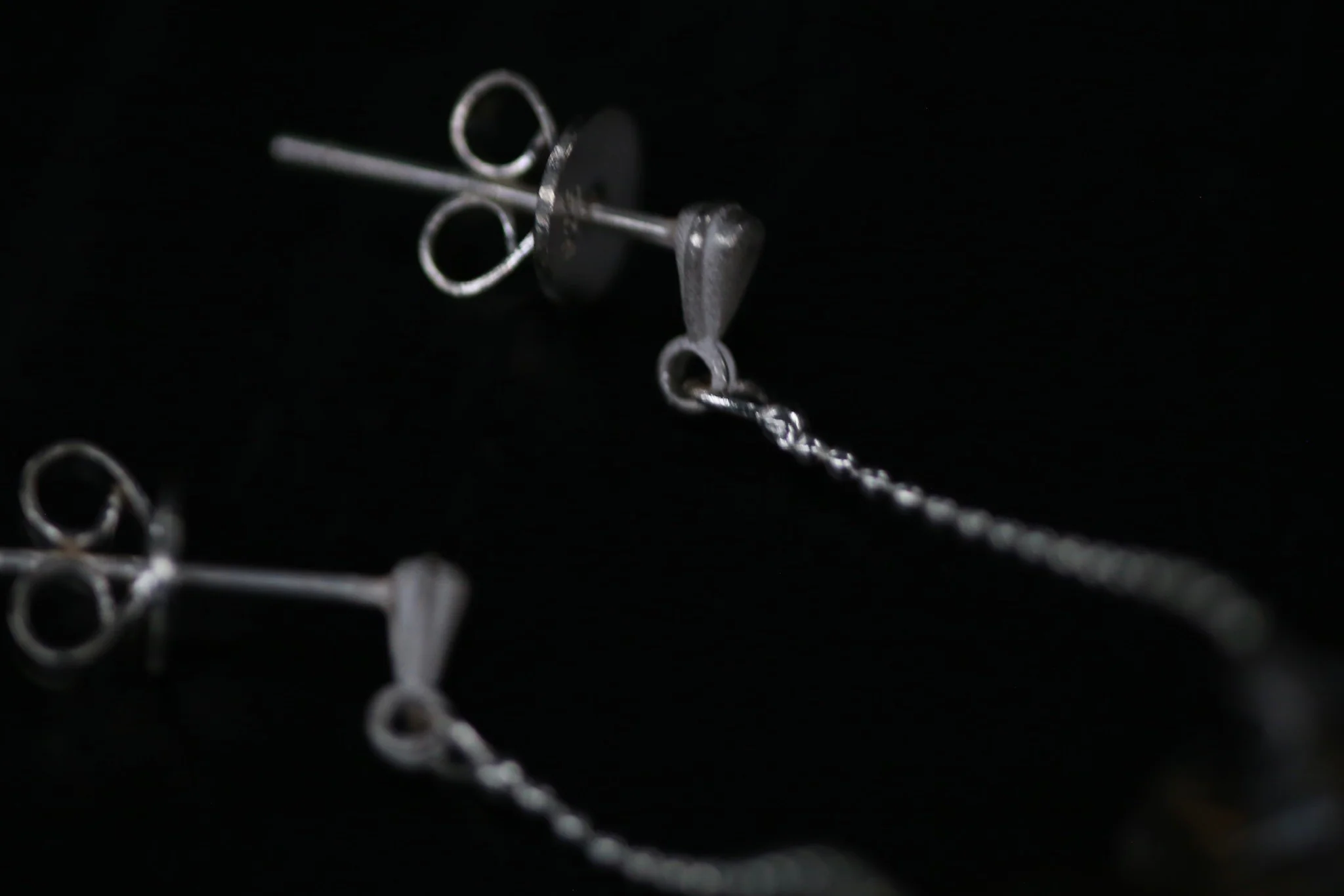 OLIO E ACETO 24 Autumn and Winter Sterling Silver Agate/Smoky Quartz Flying Saucer Fruit Earrings OLIO-OA11E11-CHAYIN Brown/Silver - Image 4