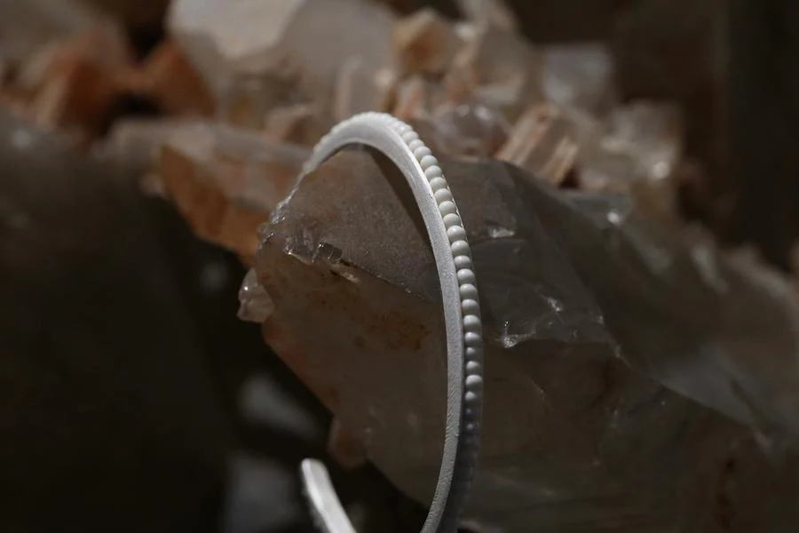 OLIO E ACETO Pure Silver White Pine Bad Bad Bracelet OA06A11 - Image 3