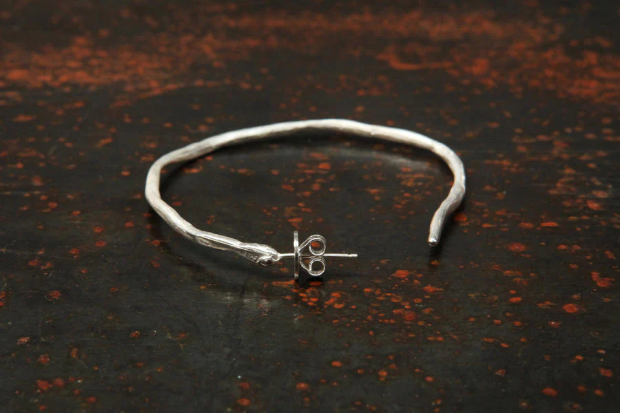 Olio e Aceto silver linear ear ring oa01e05 - Image 3
