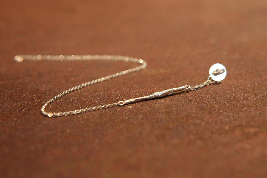 Olio e Aceto silver long chain earrings oa01e16 poea01 - Image 2