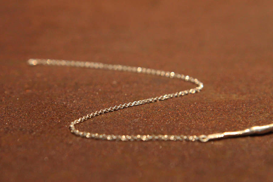 Olio e Aceto silver long chain earrings oa01e16 poea01 - Image 4