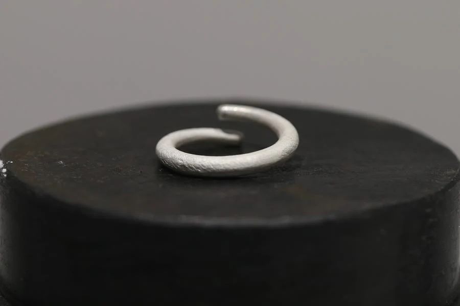 OLIO E ACETO Silver Silver Track Ring OA05F07 - Image 5