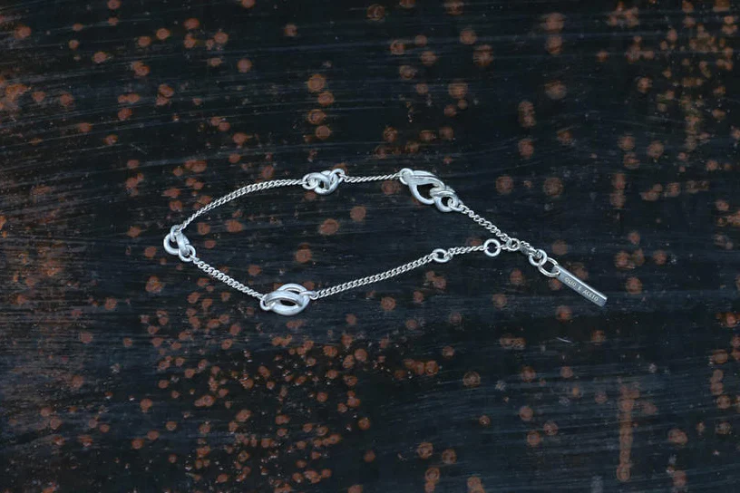 OLIO E ACETO Solid silver clasp Bracelet OA06A01