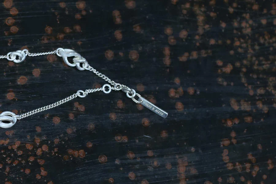OLIO E ACETO Solid silver clasp Bracelet OA06A01 - Image 4
