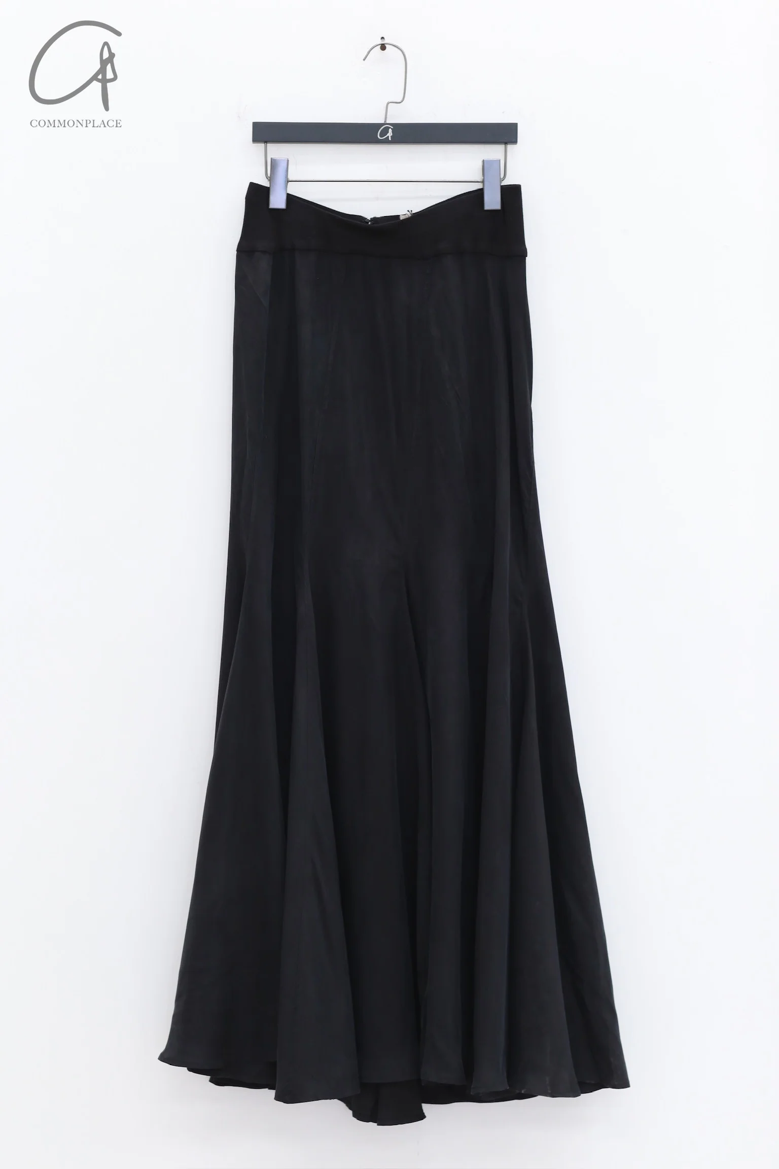 OUDE WAAG 24 Autumn and Winter Splicing Cupro-Ammonium Silk Fishtail Skirt Series OW-24AW -SK15C2BL900-HEI Black OW-24AW -SK15 - Image 14