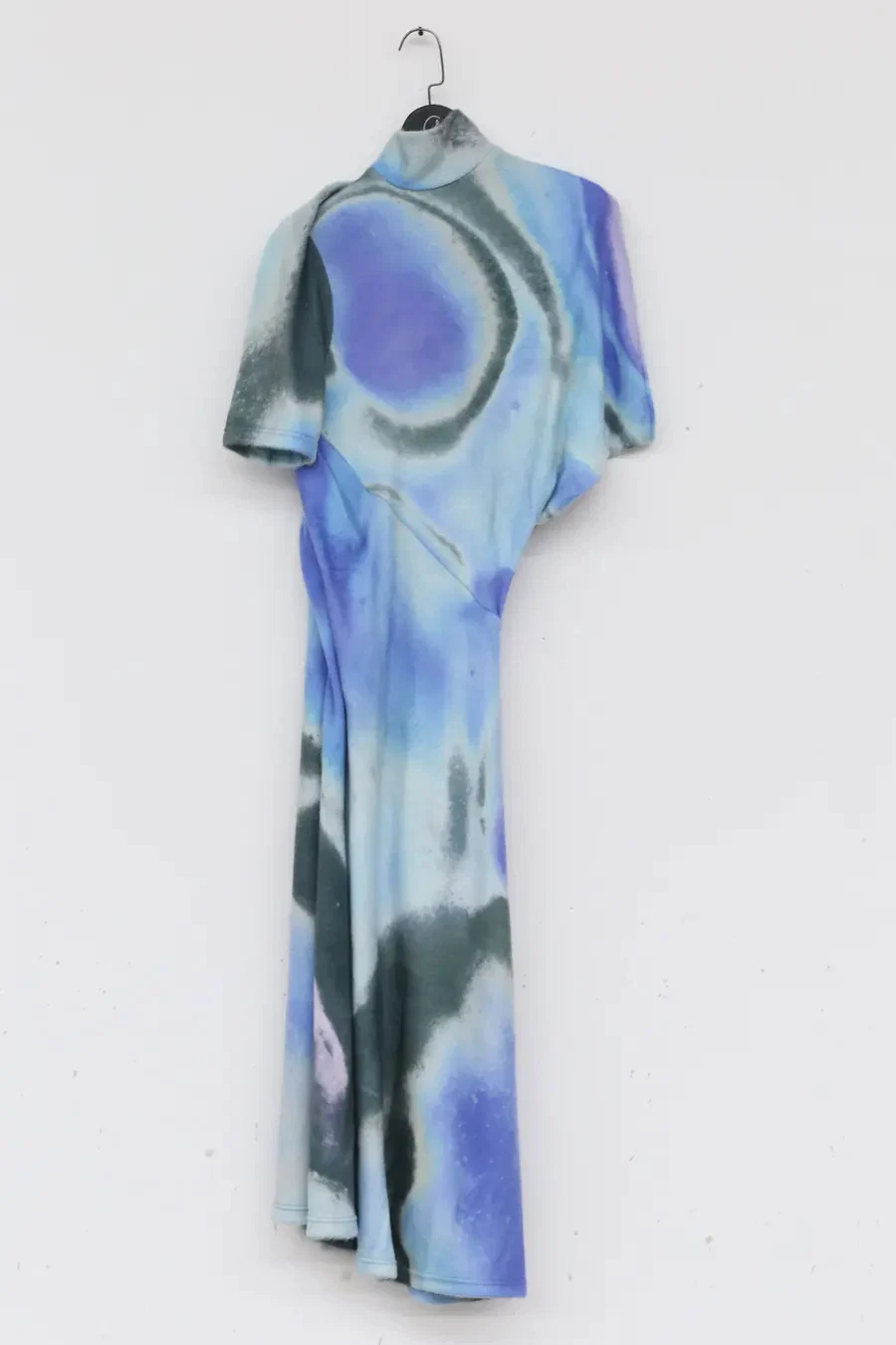 OUDE WAAG cut asymmetric wool dress OW-20AW-DS01BU44 POW0017 - Image 6