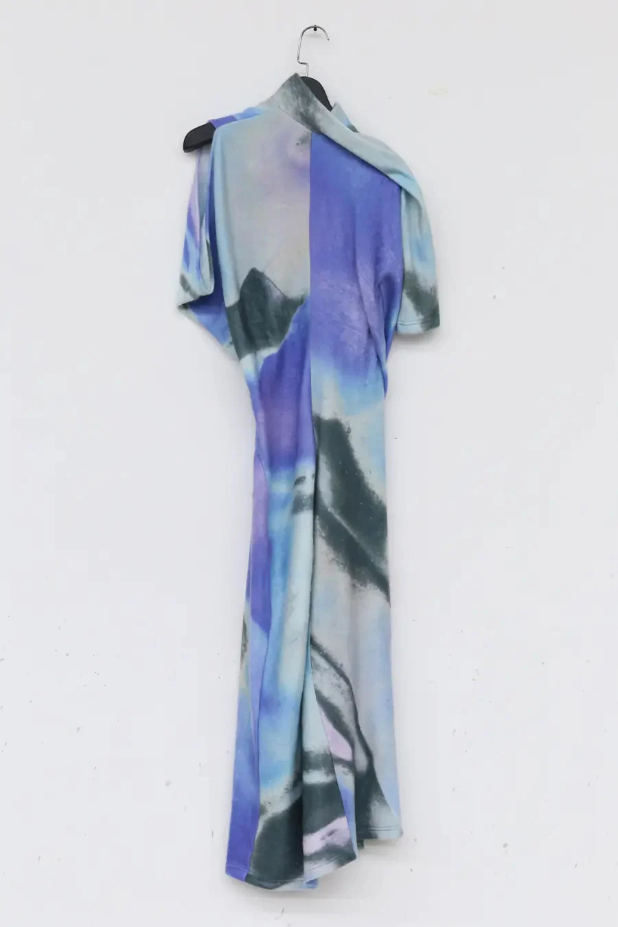 OUDE WAAG cut asymmetric wool dress OW-20AW-DS01BU44 POW0017 - Image 7