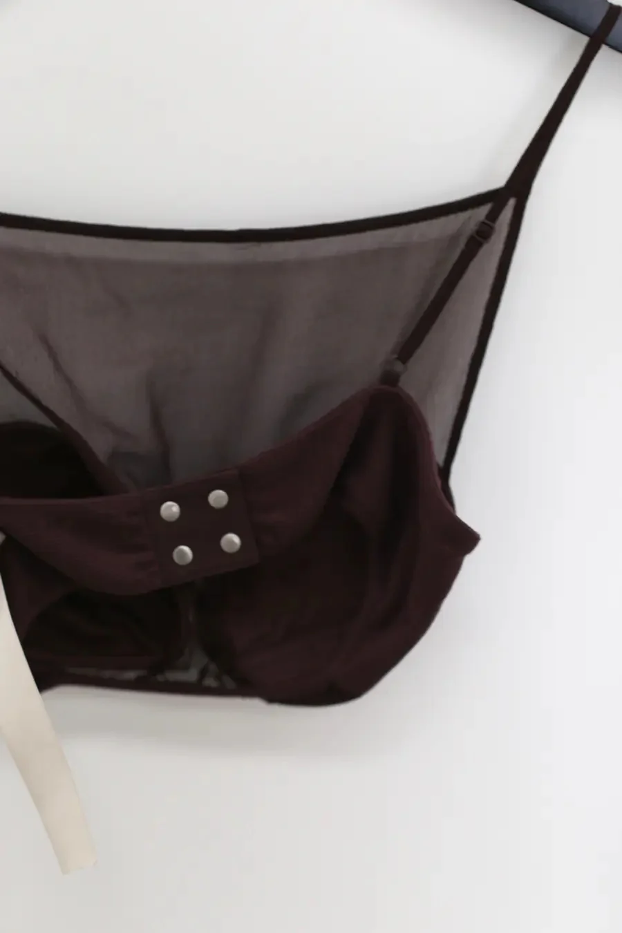 OUDE WAAG deconstructed shell bra OW-24SS-AS03 purple - Image 10