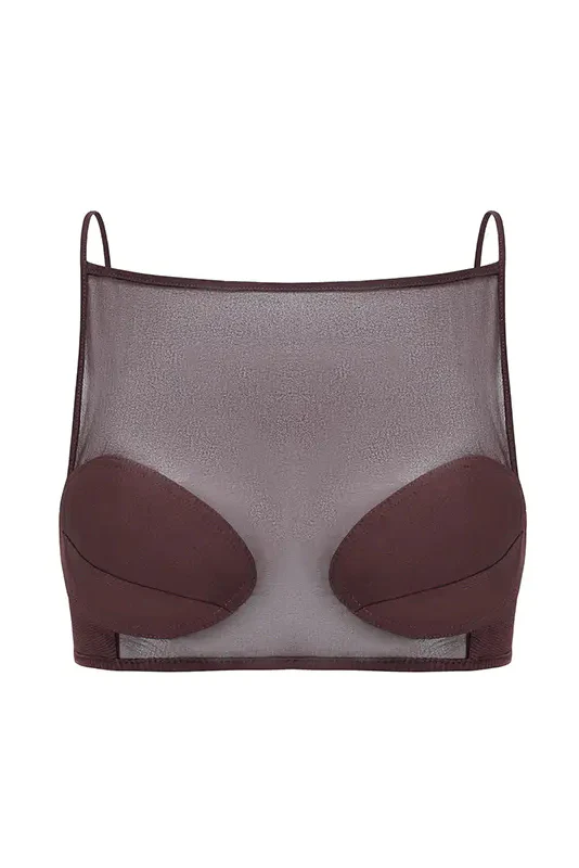 OUDE WAAG deconstructed shell bra OW-24SS-AS03 purple - Image 6