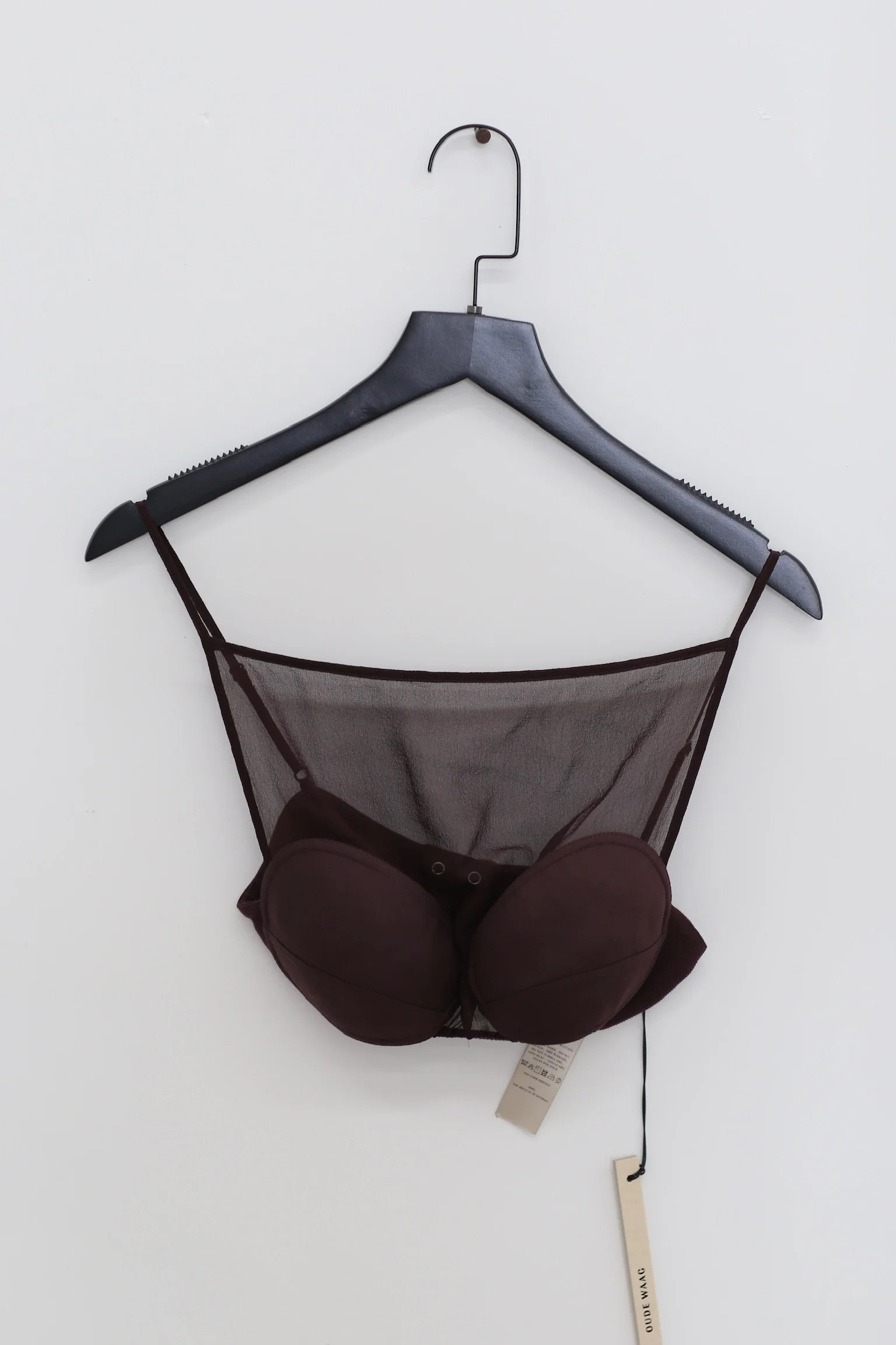 OUDE WAAG deconstructed shell bra OW-24SS-AS03 purple - Image 8