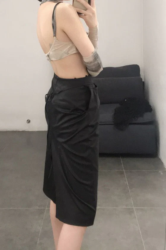OUDE WAAG Double Drawstring Skirt OW19SSSK03 - Image 7